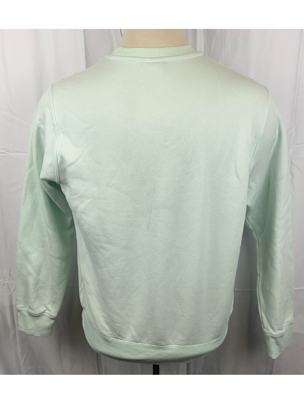Nike Men's Medium Mint Green Spell Out Logo Crewneck Sweatshirt BV2662-394 - Picture 3 of 7